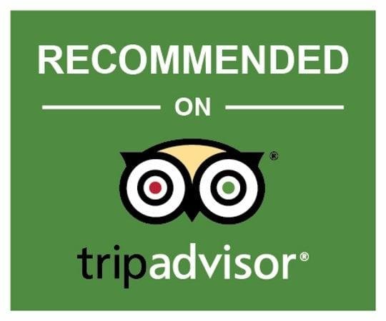 Recommended on TripAdvisor — World's Largest Travel Site